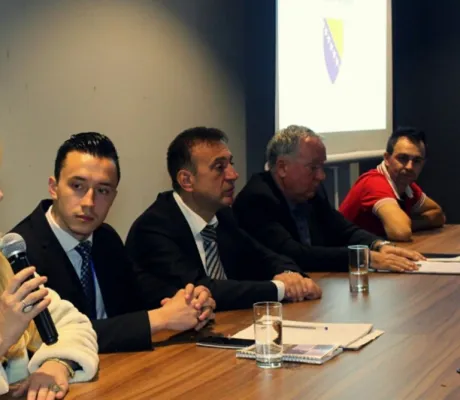 Student Belmin Selimbegović Took Part in Conference: “Integrating the Western Balkans into NATO and the EU”
