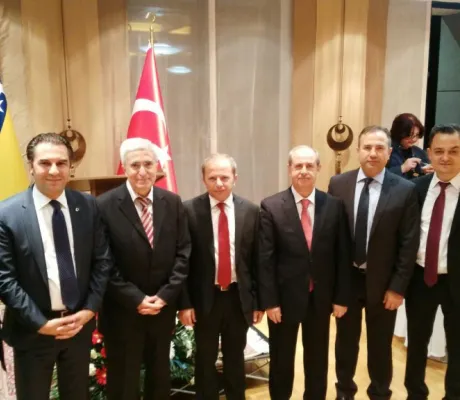  IUS Representatives on the occasion of the 93rd Anniversary of the establishment of Republic of Turkey
