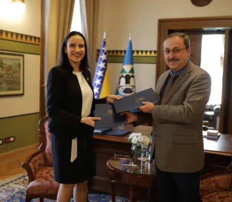 IUS and the City of Sarajevo Sign a Memorandum of Understanding