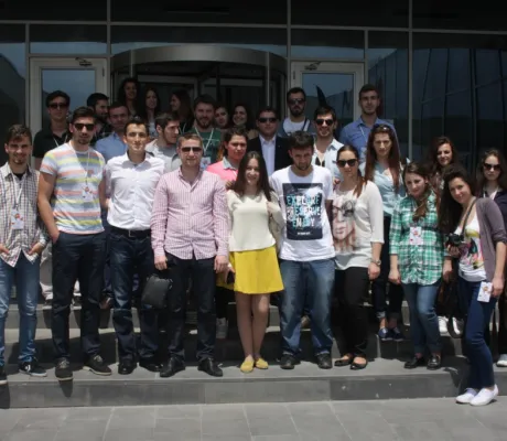 IUS students visited Prime Minister of Republic of Turkey, Recep Tayyip Erdogan