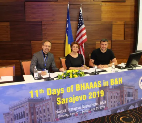 Signed MoU between IUS and BHAAAS