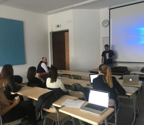 Dr. Apaydın from İstanbul Şehir University Gave Lectures at IUS