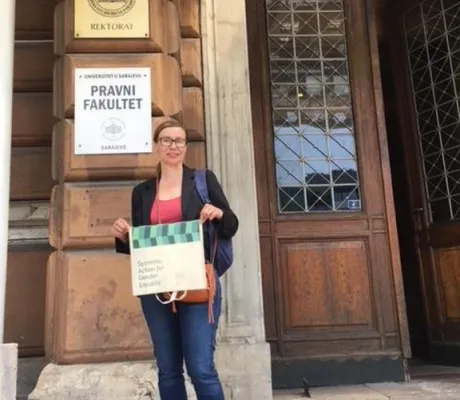 Gender equality: IUS started successful cooperation with the University of Sarajevo