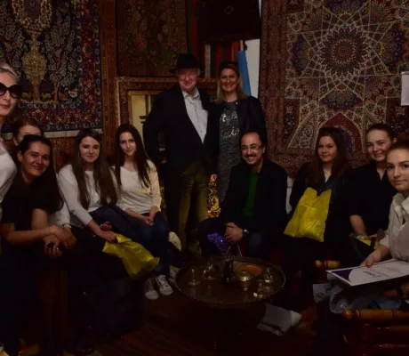 Dr. Mustafa Bal at Sarajevo Winter on Day of Closing Ceremony 