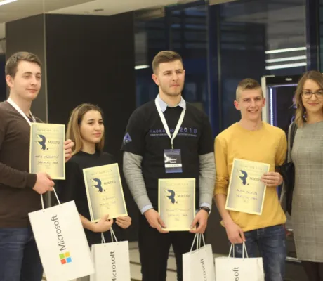 FENS Students Took Part in "EPBiH Hackathon 2018" and Came 3rd