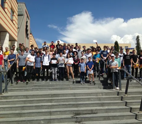 80 students completed the CoderDojo School of Programming at IUS