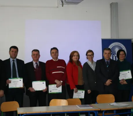 IUS Representatives gave a presentation of the program