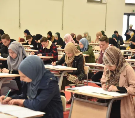 Testing for Scholarships for Madrasa Students Held at IUS