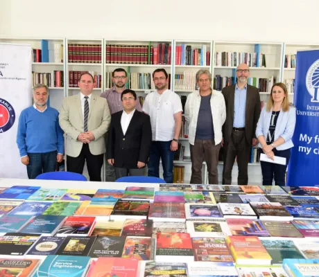 TIKA donated books to IUS