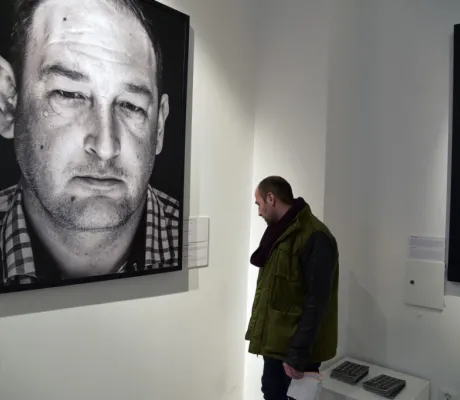 Exhibition “Personal - Portraits of War Victims” of Bosnian-Herzegovinian photographer Velija Hasanbegović