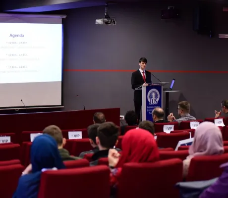 IUS organized Rhetoric Competition “Let’s Talk” for high school students