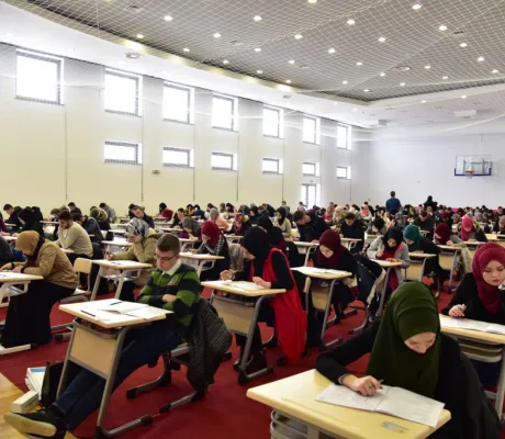 Testing for Scholarships for Madrasa Students held at IUS