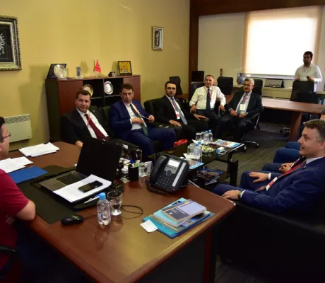 Delegation from Balıkesir Merkez Karesi Municipality visited IUS