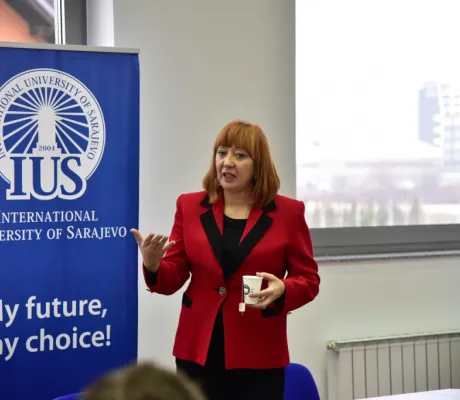 Human Rights Ombudsperson Dr. Jasminka Džumhur Lectured at IUS
