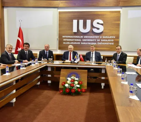Prime Minister of Republic of Turkey Binali Yıldırım had a Meeting with IUS Students and Academic Staff 
