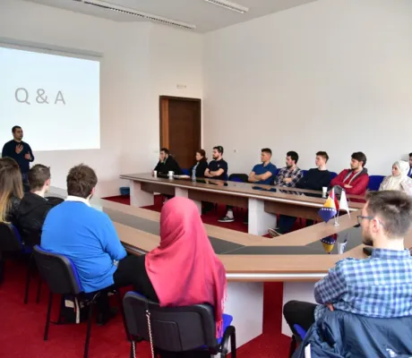 Lecture Titled “How To Show My Best At An Interview” Followed By “Agile In Action” Workshop Held At IUS