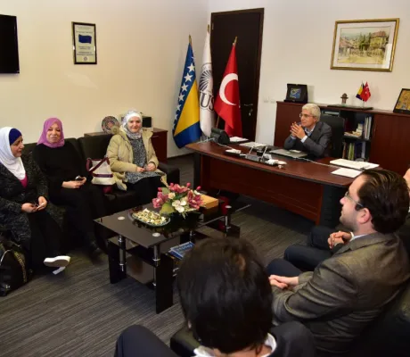 UAE Ministry Representatives visited Rector of IUS