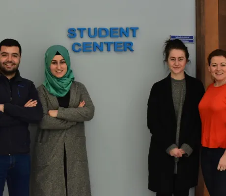 Students from France, USA, and Turkey Interns at IUS
