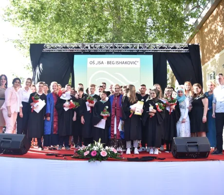 Graduation Ceremony 2019 held at private primary school ”Isa-Beg Ishakovic”