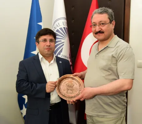 Delegation of Erciyes University in Turkey visited IUS