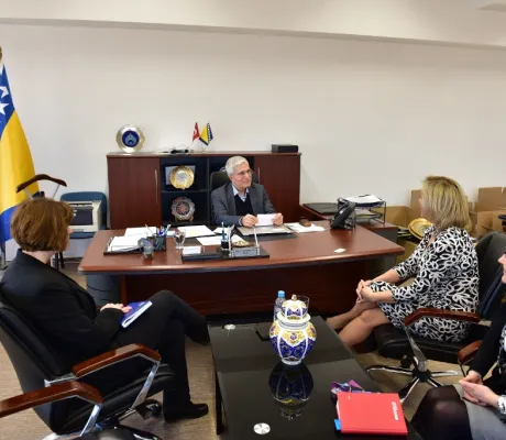 Sanela Dropulić, CEO of Virtual Women’s Entrepreneurship Center from Zagreb visited IUS