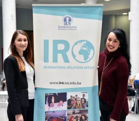 Students from Bosnian American Diaspora at IUS