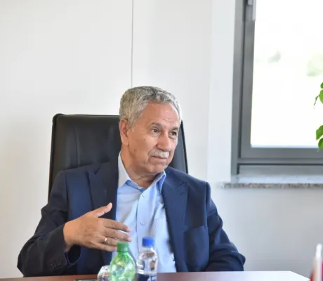 Mr. Bülent Arinç and H.E. Haldun Koç Visited IUS