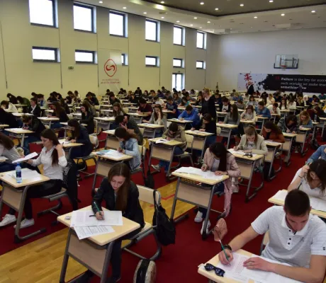 More than 1800 Final-Year High-School Students Sat for Scholarships Test at IUS 