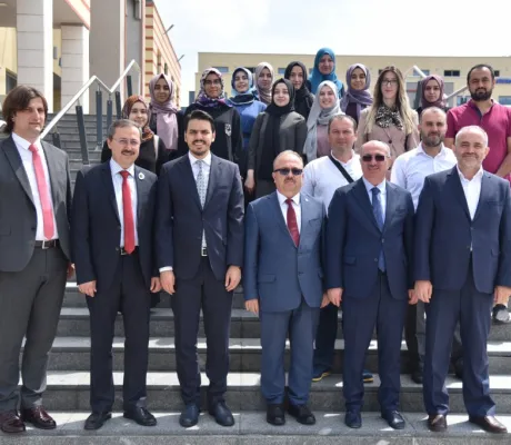 Turkish High Officials Abdullah Eren and Prof. Dr. Birol Akgün Visited IUS