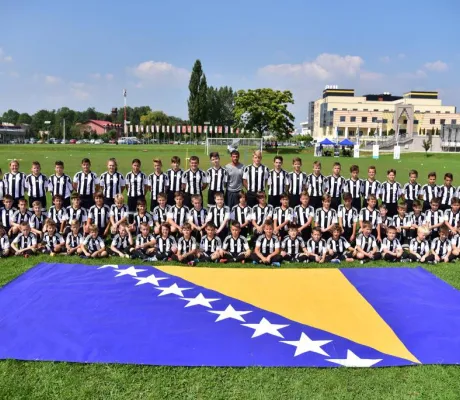 Another children football fairy tale held at the International University of Sarajevo