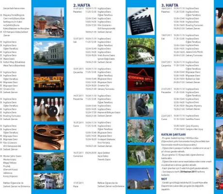 İngilizce Yaz Kursları başlıyor!