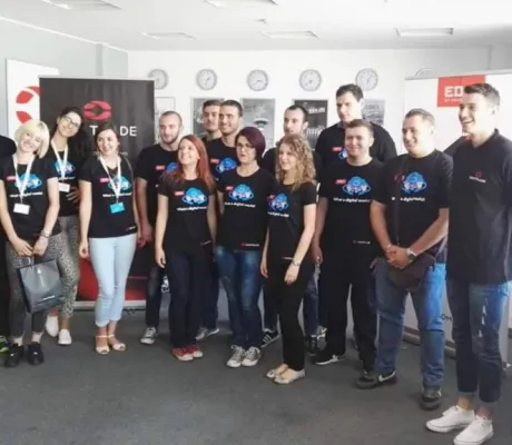 IUS student Kemal Hrelja won the award for the best developer at EDIT IT Summer School