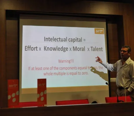 "Creativity and Change management" lecture by Prof. Dr. Kasim Tatic