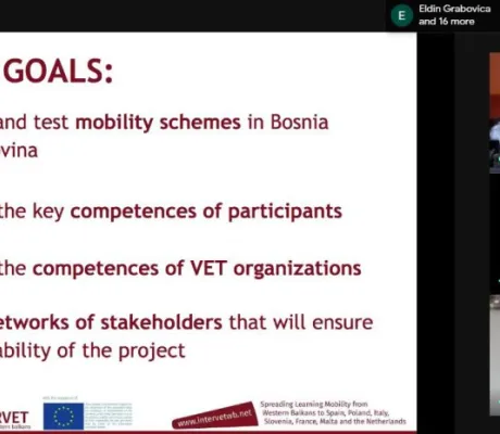 INTERVETWB presentation for vocational/technical schools in Bosnia and Herzegovina