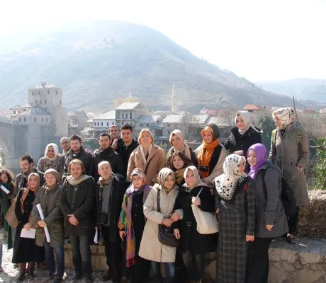 Students of Design Studio 4 visit Mostar 