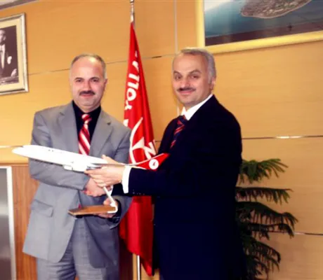 IUS Rector meets with Turkish Airlines CEO
