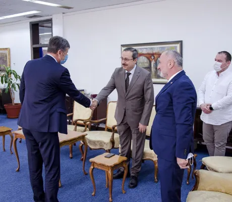 IUS Delegation Pays Visit to FBiH Prime Minister Mr. Fadil Novalić