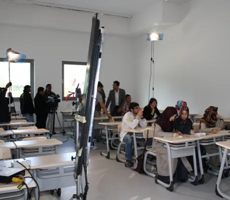 Malaysian TV station films movie sequences at IUS
