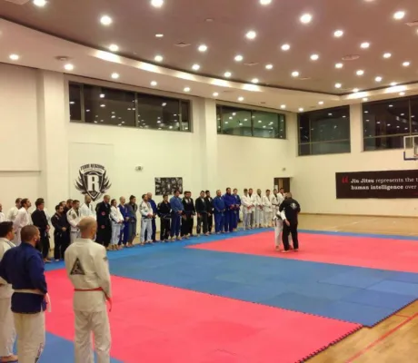 Adem Redžović and jiu-jitsu seminar held at IUS 