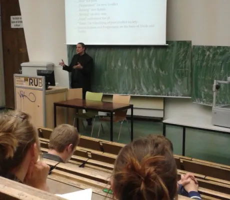 Assist. Prof. Dr Goran Šimić of Faculty of Law held a lecture at Bochum Ruhr University in Germany