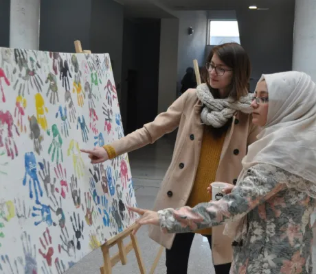 IUS Exhibition Promotes Creative Work of Children with Disabilities