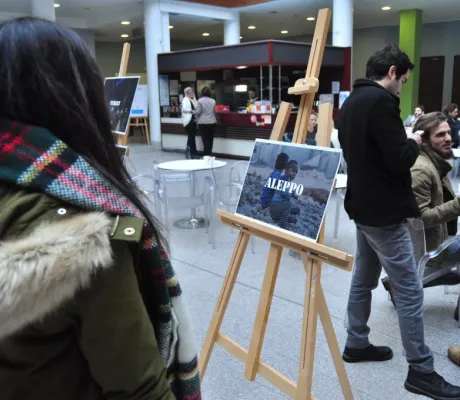 IPSA Balkans Organized an Exhibition Condemning Terrorism