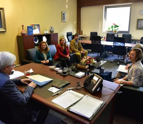 Delegation from the Hacettepe University and Atatürk Hospital visited IUS