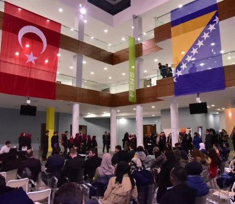 Deputy Minister of Youth and Sports of Republic of Turkey Abdurrahim Boynukalın Visited International University of Sarajevo (IUS)