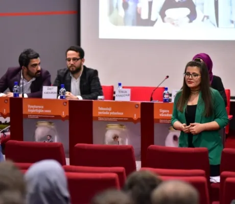 Students of Gazi University Gave a Lecture at IUS