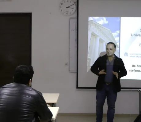 Dr. Stefano Braghiroli Delivers Several Lectures at IUS