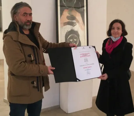 Dr. Meliha Teparić Awarded in Most Important Fine Arts Exhibition in BiH