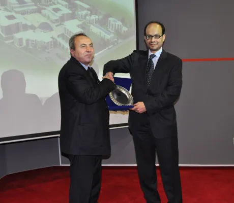 His Excellency Mr. Eid - Al-Thaqafi, Ambassador of Kingdom of Saudi Arabia visited IUS