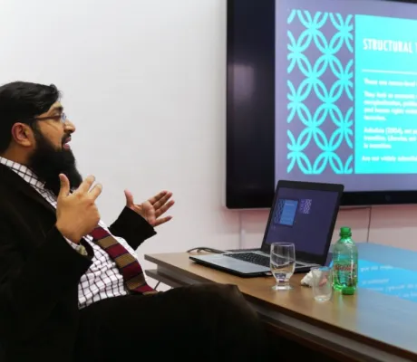 Presentation on the Topic of “The Essence of Terror: Contending Explanations for Terrorism across the Social Sciences" held at IUS