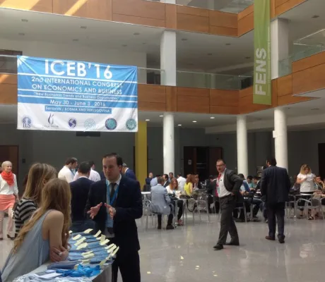 Right now: 2nd International Congress on Economic and Business